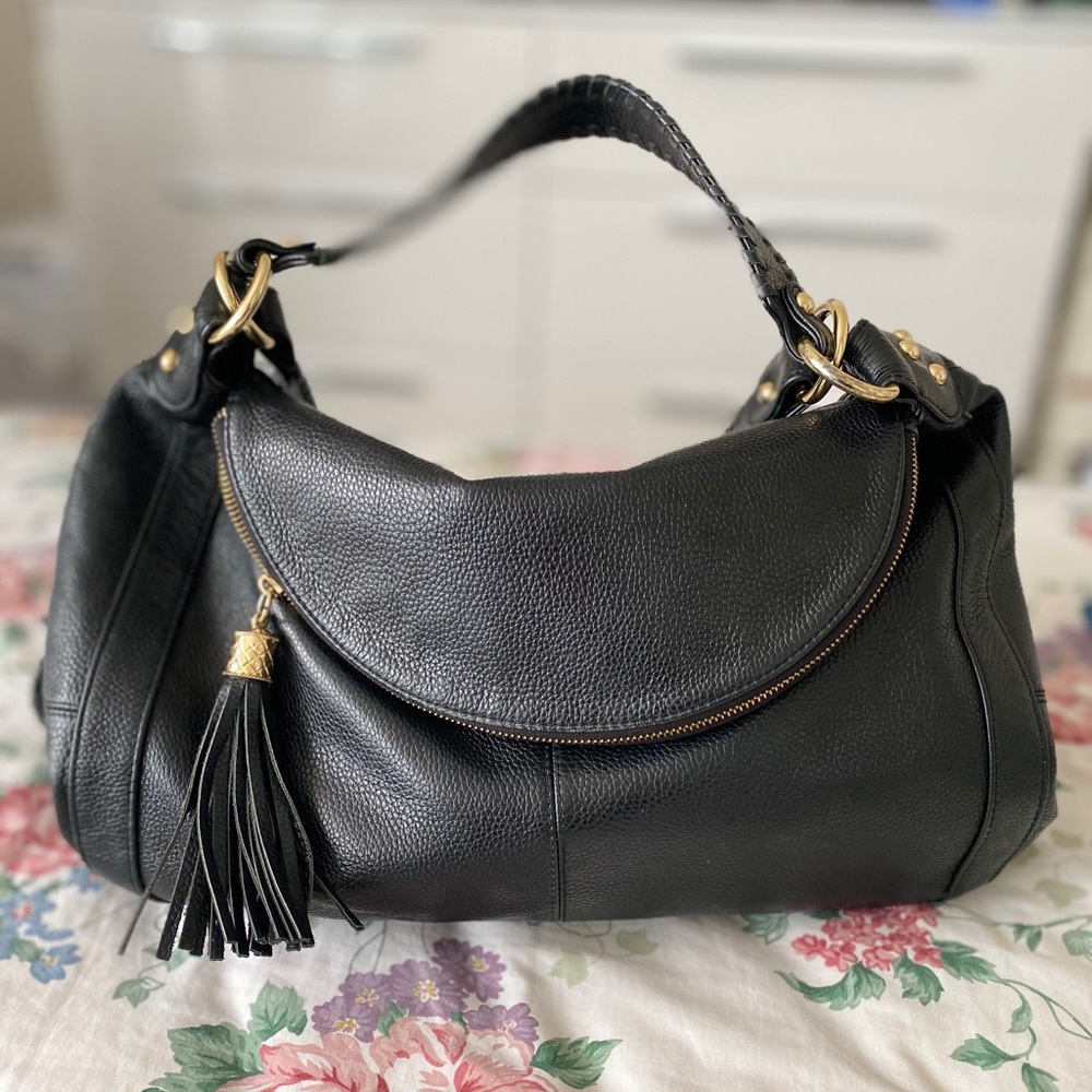 Onna Ehrlich Large Slouchy Leather Hobo Bag - Picture 3 of 13